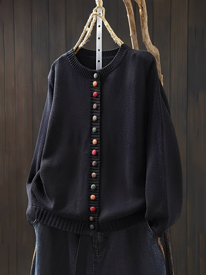 Rhonda - Stilvolle, leichte Strickjacke für Damen