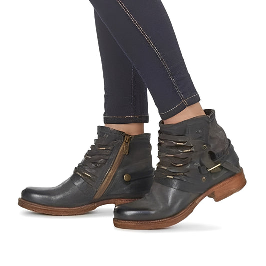 Jacqueline - Stylische Lederstiefeletten für Damen