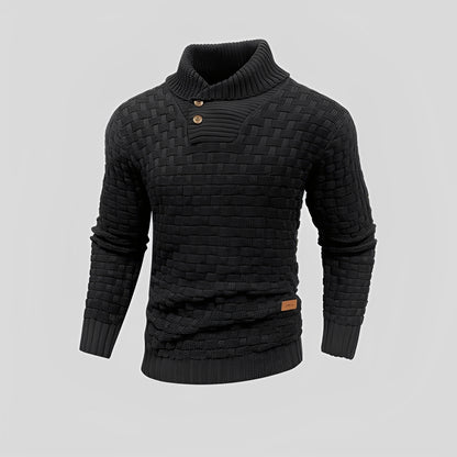 Isidore - Stilvoller Thermoplaid-Pullover für Herren