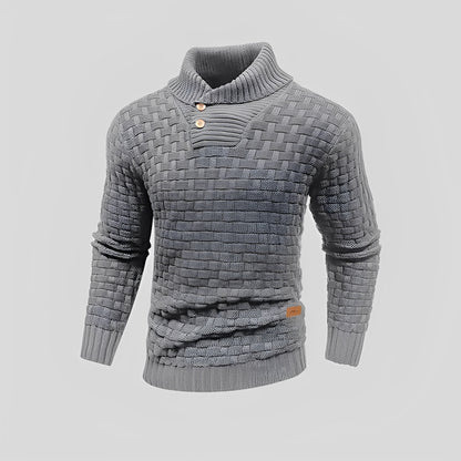 Isidore - Stilvoller Thermoplaid-Pullover für Herren