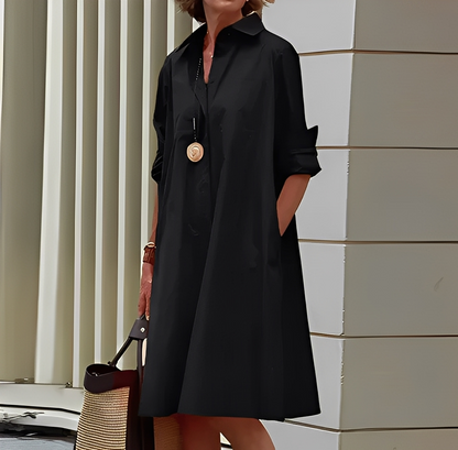 Maeva – Modernes Damen-Hemdkleid
