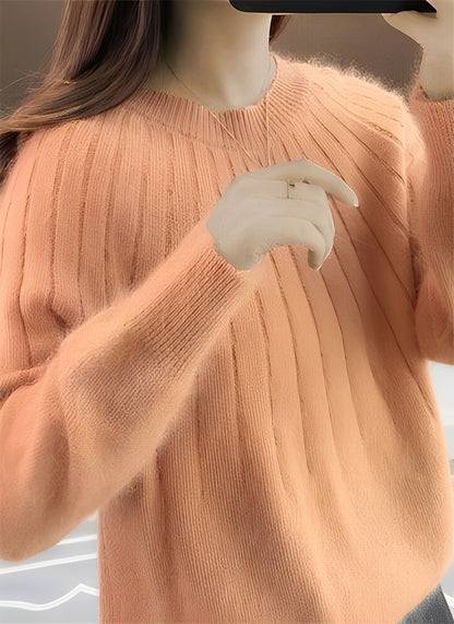 Cornelia - Lässiger, locker sitzender Kaschmirpullover für Damen