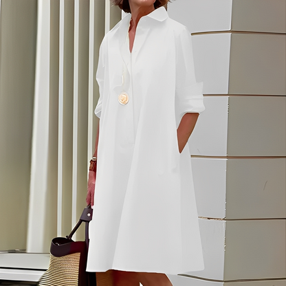 Maeva – Modernes Damen-Hemdkleid