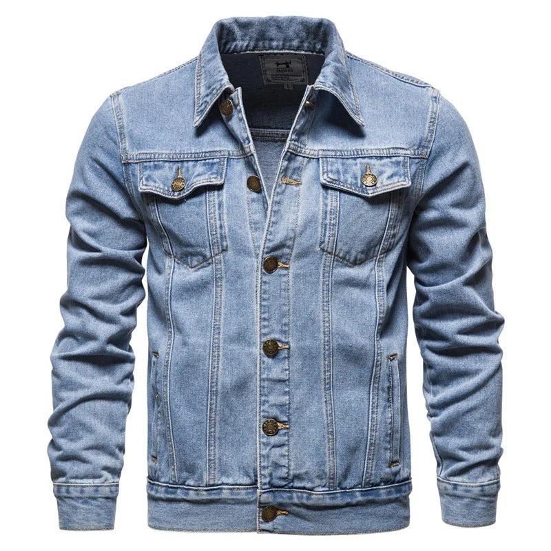 Winton - Klassische Truckerjacke aus Denim für Herren