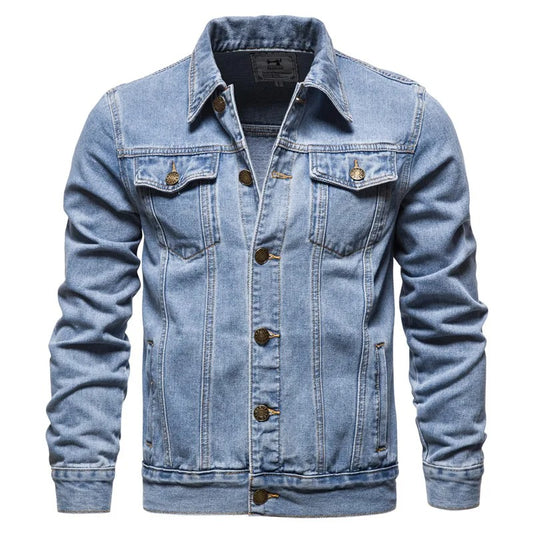 Winton - Klassische Truckerjacke aus Denim für Herren