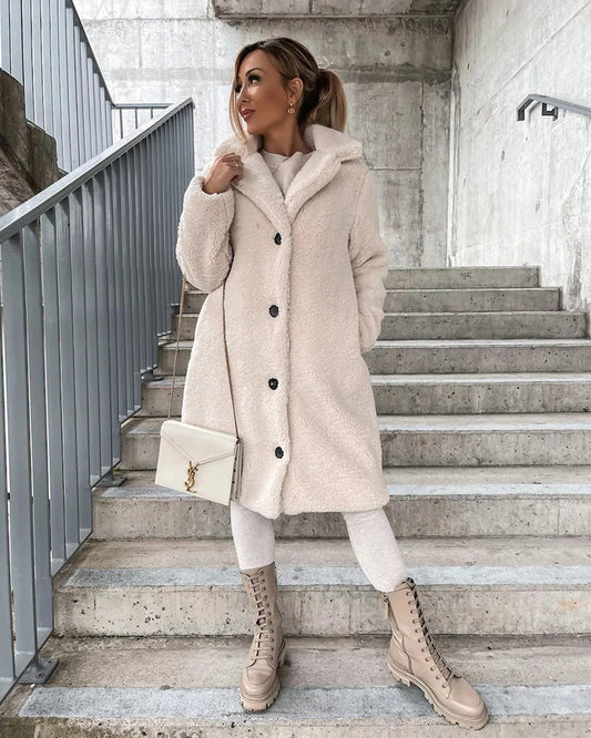 Georgiana - Elegante Kunstfelljacke für Damen