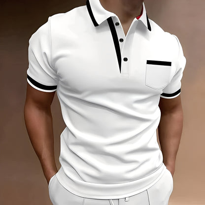Callahan - Stilvolles Polohemd mit Tasche für Herren