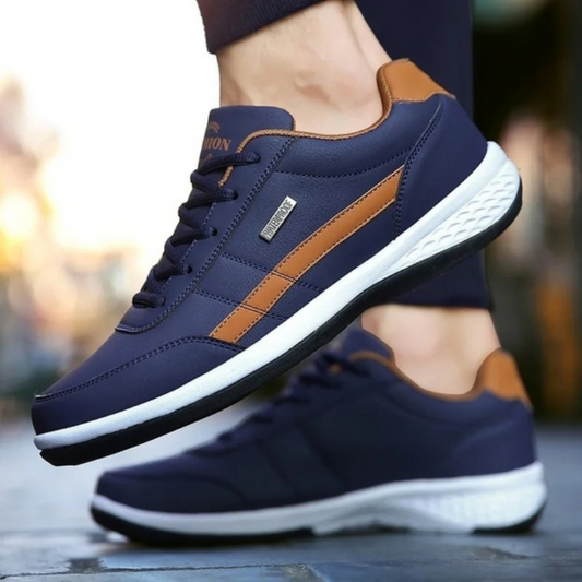Clarenz - Leder Orthopädische Herrensneaker mit Komfort