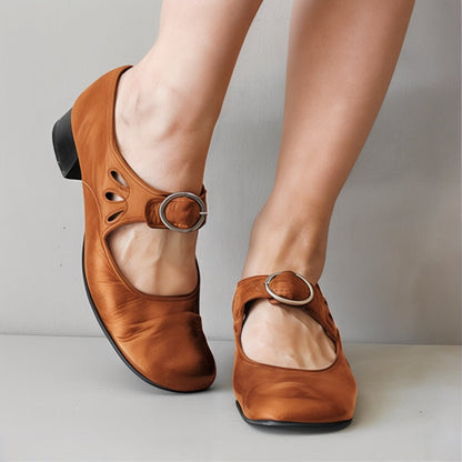 Lizzy - Luxuriöse Ledersandalen
