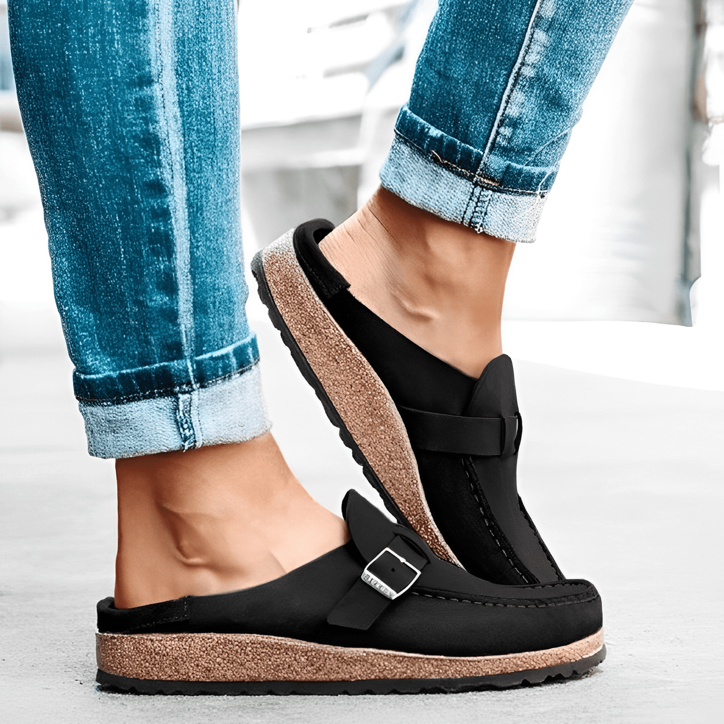 Kestrel - Lässige Wildlederslipper für Damen