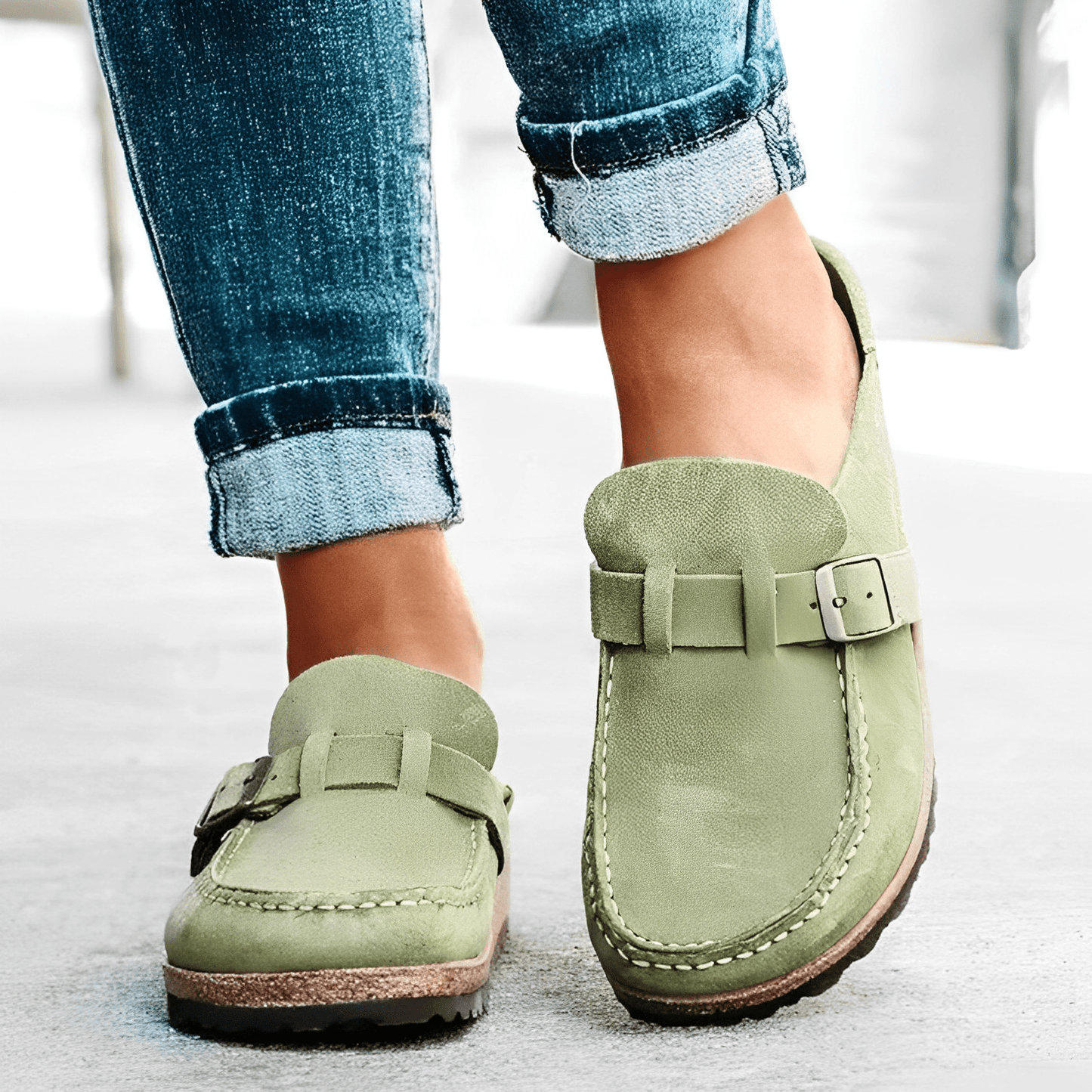 Kestrel - Lässige Wildlederslipper für Damen