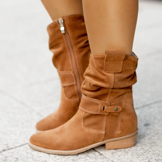 Elisa – Wildleder-Stiefel | Schick & Bequem