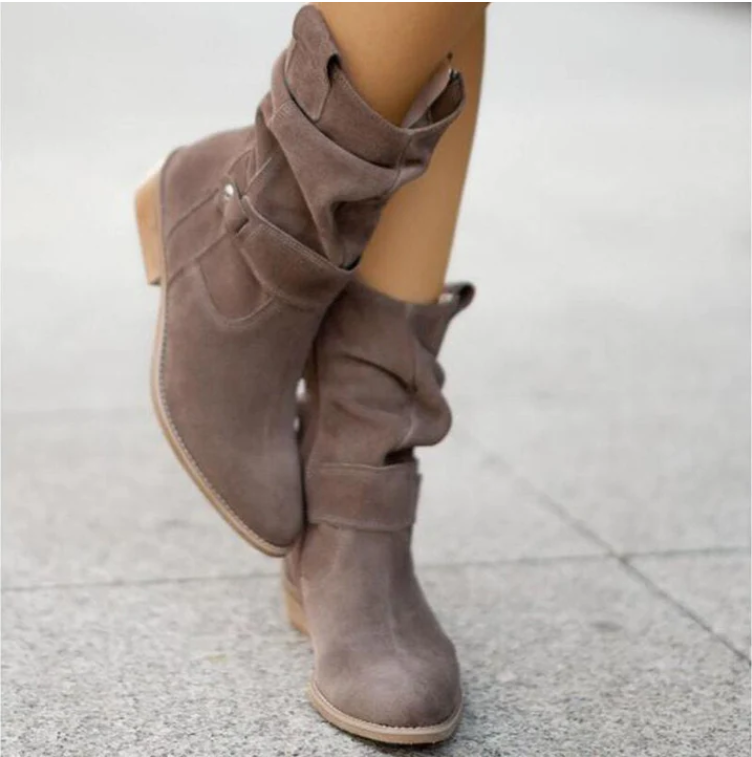 Elisa – Wildleder-Stiefel | Schick & Bequem