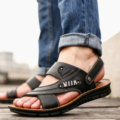 Jenson - Schlichte, stilvolle orthopädische Sandalen für Herren