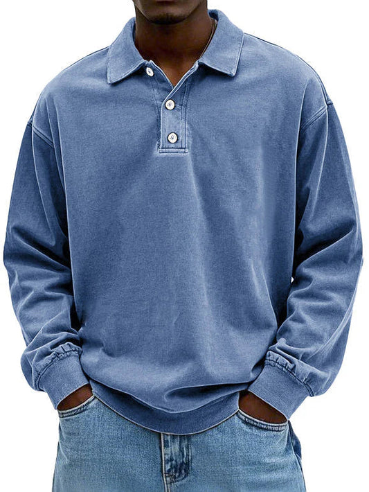 Caspian - Herren Langarm-Polo von bester Qualität