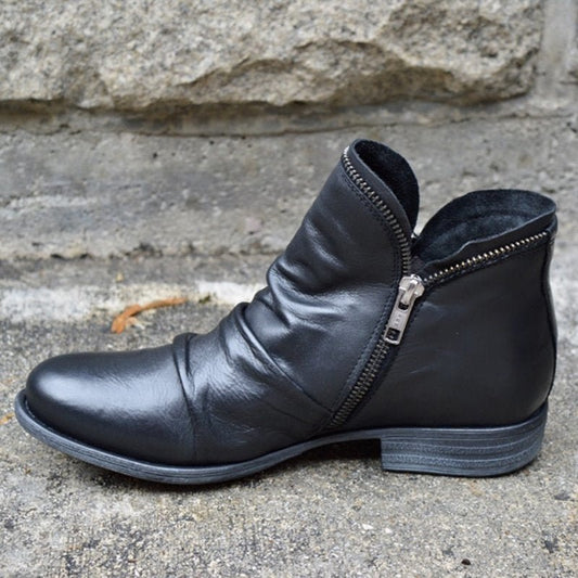 Hina - Trendige Damenlederstiefel