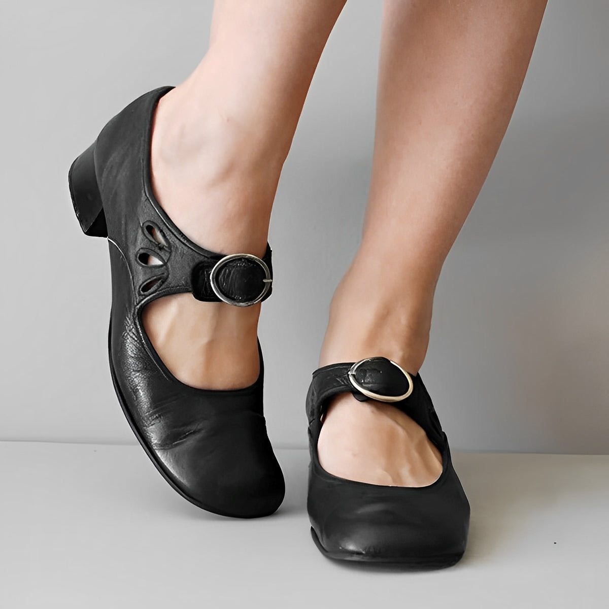 Angelle - Lässige Ledersandalen für Damen
